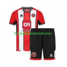 Fußballtrikots Sheffield United Kinder 2023-2024 Kurzarm Heimtrikotsatz kaufen